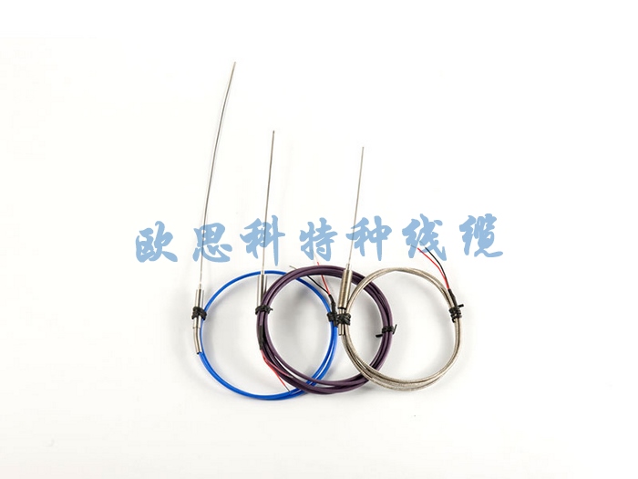 0.5 diameter micro armored thermocouple