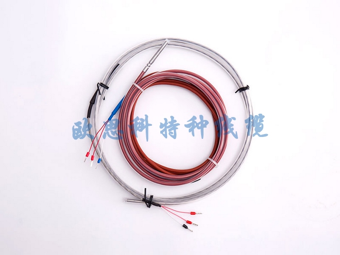 Micro armored thermocouple